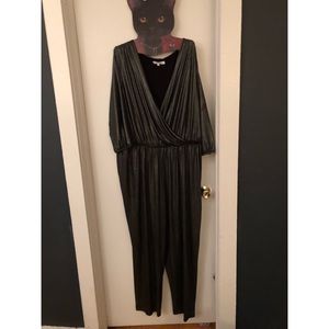 Silver Metallic Jumpsuit